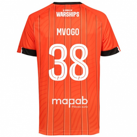 Kandiny Kinder Yvon Mvogo #38 Orange Heimtrikot Trikot 2024/25 T-Shirt