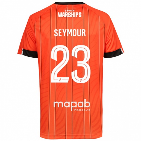 Kandiny Kinder Brice Seymour #23 Orange Heimtrikot Trikot 2024/25 T-Shirt