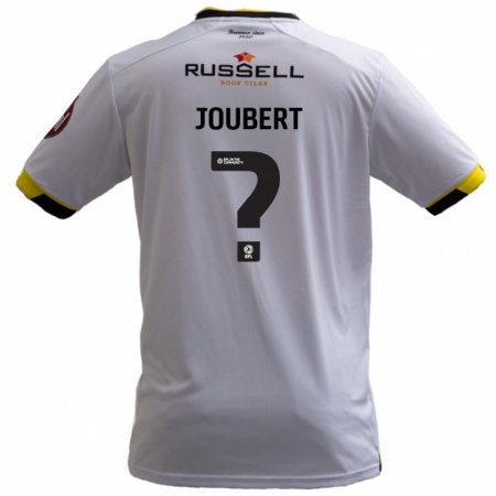 Kandiny Kinder Lucas Joubert #0 Weiß Auswärtstrikot Trikot 2024/25 T-Shirt