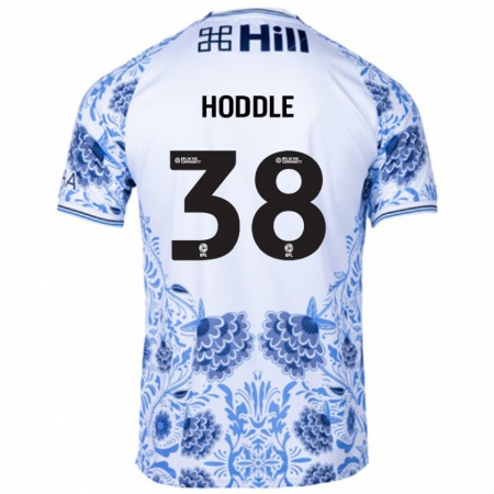 Kandiny Kinder George Hoddle #38 Weiß Blau Auswärtstrikot Trikot 2024/25 T-Shirt