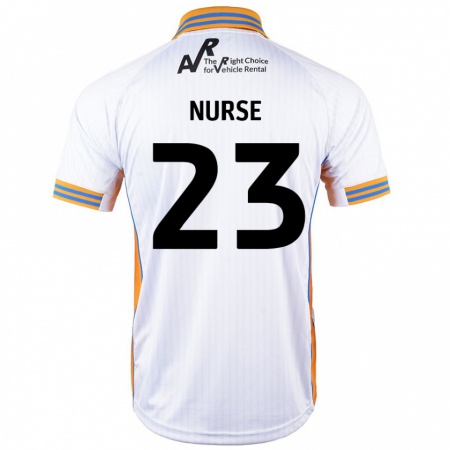 Kandiny Kinder George Nurse #23 Weiß Auswärtstrikot Trikot 2024/25 T-Shirt