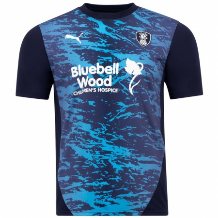 Kandiny Kinder Alex Macdonald #14 Marineblau Auswärtstrikot Trikot 2024/25 T-Shirt