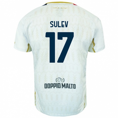 Kandiny Kinder Ivan Sulev #17 Weiß Auswärtstrikot Trikot 2024/25 T-Shirt