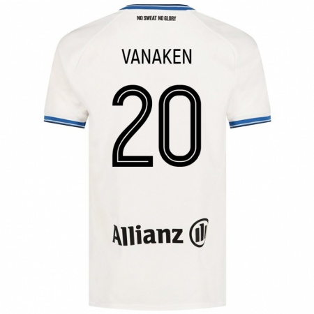 Kandiny Kinder Hans Vanaken #20 Weiß Auswärtstrikot Trikot 2024/25 T-Shirt