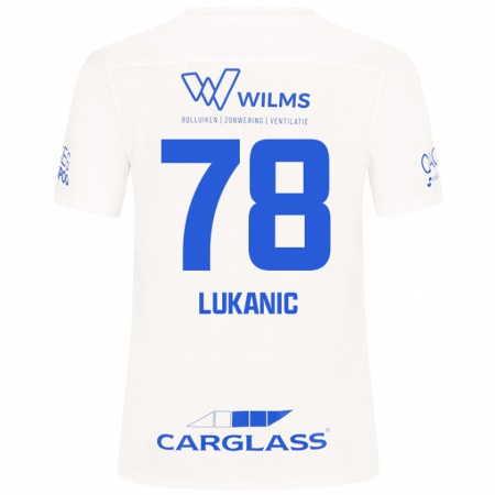 Kandiny Kinder Luka Lukanic #78 Weiß Auswärtstrikot Trikot 2024/25 T-Shirt