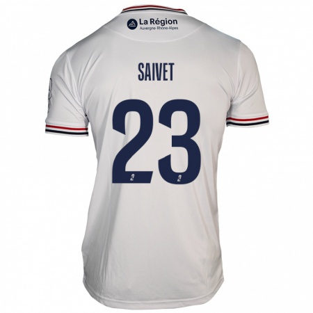 Kandiny Kinder Henri Saivet #23 Weiß Auswärtstrikot Trikot 2024/25 T-Shirt