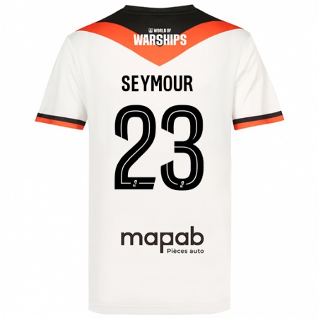 Kandiny Kinder Brice Seymour #23 Weiß Auswärtstrikot Trikot 2024/25 T-Shirt