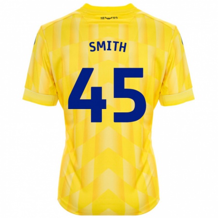 Kandiny Herren Max Smith #45 Gelb Heimtrikot Trikot 2024/25 T-Shirt