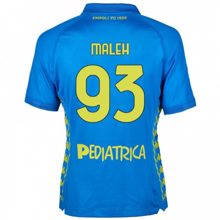 Kandiny Herren Youssef Maleh #93 Blau Heimtrikot Trikot 2024/25 T-Shirt