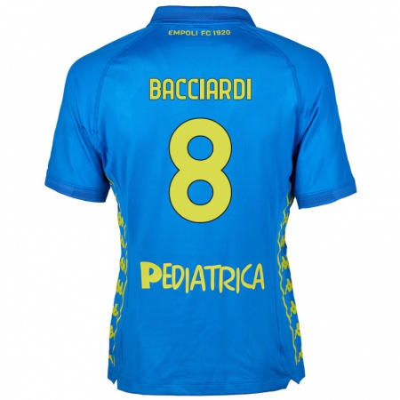 Kandiny Herren Andrea Bacciardi #8 Blau Heimtrikot Trikot 2024/25 T-Shirt