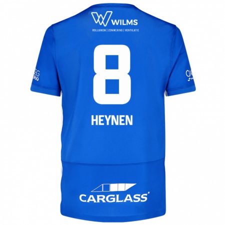 Kandiny Herren Bryan Heynen #8 Blau Heimtrikot Trikot 2024/25 T-Shirt