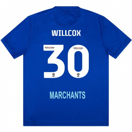 Kandiny Herren Freddy Willcox #30 Grün Auswärtstrikot Trikot 2024/25 T-Shirt