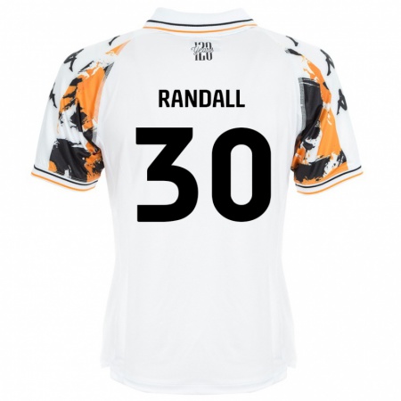 Kandiny Herren Jennifer Randall #30 Weiß Auswärtstrikot Trikot 2024/25 T-Shirt