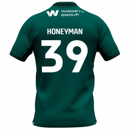 Kandiny Herren George Honeyman #39 Grün Auswärtstrikot Trikot 2024/25 T-Shirt