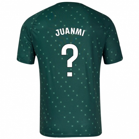 Kandiny Herren Juanmi García #0 Dunkelgrün Auswärtstrikot Trikot 2024/25 T-Shirt