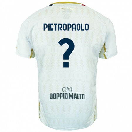 Kandiny Herren Mario Pietropaolo #0 Weiß Auswärtstrikot Trikot 2024/25 T-Shirt