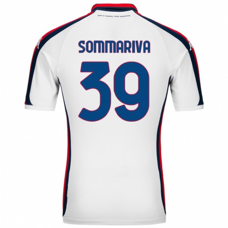 Kandiny Herren Daniele Sommariva #39 Weiß Auswärtstrikot Trikot 2024/25 T-Shirt