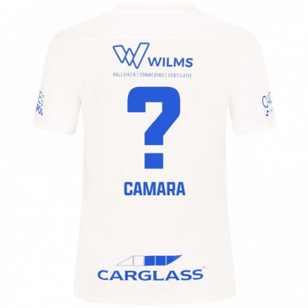 Kandiny Herren Ali Camara #0 Weiß Auswärtstrikot Trikot 2024/25 T-Shirt