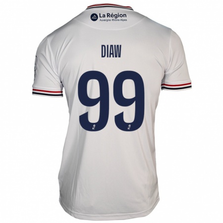 Kandiny Herren Mory Diaw #99 Weiß Auswärtstrikot Trikot 2024/25 T-Shirt