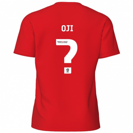 Kandiny Damen Uko Oji #0 Rot Heimtrikot Trikot 2024/25 T-Shirt