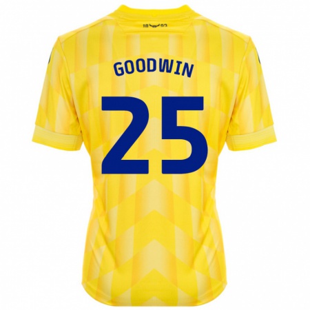 Kandiny Damen Will Goodwin #25 Gelb Heimtrikot Trikot 2024/25 T-Shirt