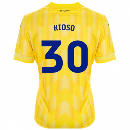 Kandiny Damen Peter Kioso #30 Gelb Heimtrikot Trikot 2024/25 T-Shirt