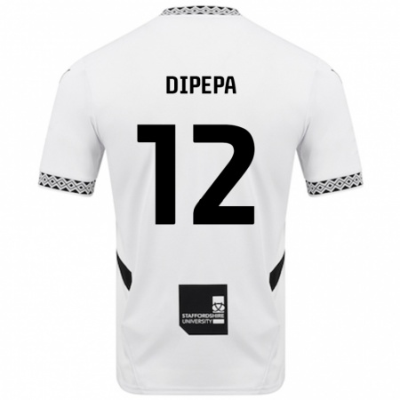 Kandiny Damen Baylee Dipepa #12 Weiß Heimtrikot Trikot 2024/25 T-Shirt