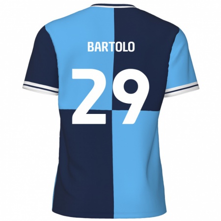 Kandiny Damen Jaiden Bartolo #29 Himmelblau Dunkelblau Heimtrikot Trikot 2024/25 T-Shirt