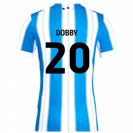 Kandiny Damen Sarah Dobby #20 Blau Weiß Heimtrikot Trikot 2024/25 T-Shirt