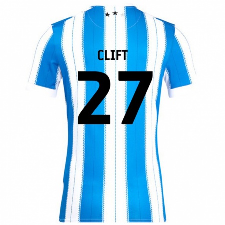 Kandiny Damen Cassidy Clift #27 Blau Weiß Heimtrikot Trikot 2024/25 T-Shirt