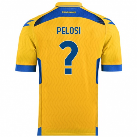 Kandiny Damen Dario Pelosi #0 Gelb Heimtrikot Trikot 2024/25 T-Shirt