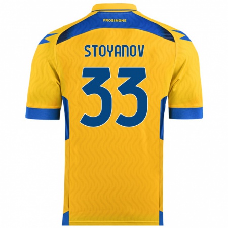 Kandiny Damen Steliyan Stoyanov #33 Gelb Heimtrikot Trikot 2024/25 T-Shirt