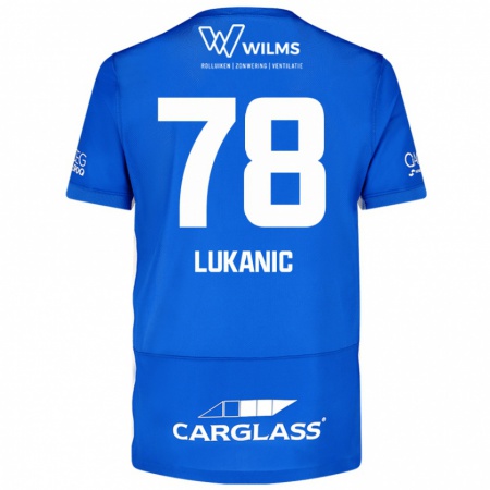 Kandiny Damen Luka Lukanic #78 Blau Heimtrikot Trikot 2024/25 T-Shirt