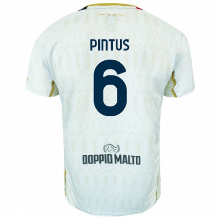 Kandiny Damen Nicola Pintus #6 Weiß Auswärtstrikot Trikot 2024/25 T-Shirt