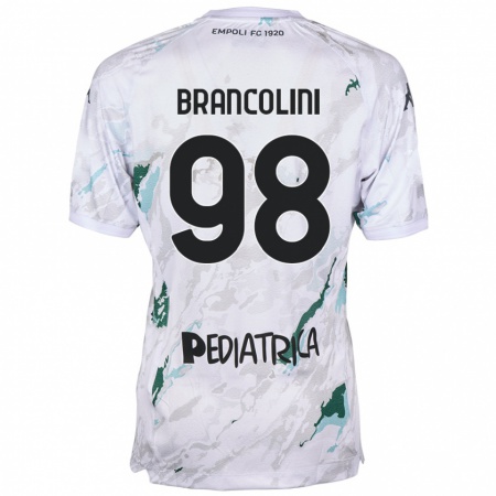 Kandiny Damen Federico Brancolini #98 Grau Auswärtstrikot Trikot 2024/25 T-Shirt