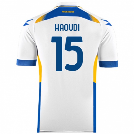 Kandiny Damen Hamza Haoudi #15 Weiß Auswärtstrikot Trikot 2024/25 T-Shirt