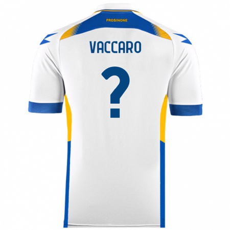 Kandiny Damen Cristian Vaccaro #0 Weiß Auswärtstrikot Trikot 2024/25 T-Shirt