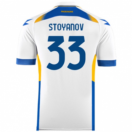 Kandiny Damen Steliyan Stoyanov #33 Weiß Auswärtstrikot Trikot 2024/25 T-Shirt