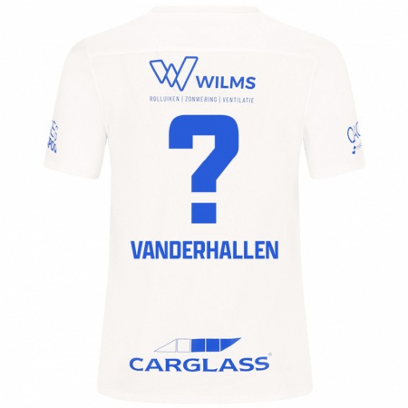 Kandiny Damen Yari Vanderhallen #0 Weiß Auswärtstrikot Trikot 2024/25 T-Shirt