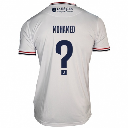 Kandiny Damen Yassine Mohamed #0 Weiß Auswärtstrikot Trikot 2024/25 T-Shirt