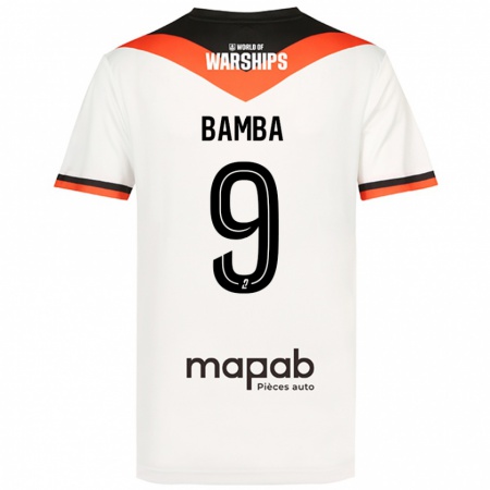 Kandiny Damen Mohamed Bamba #9 Weiß Auswärtstrikot Trikot 2024/25 T-Shirt