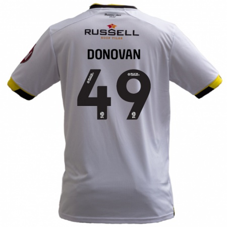 Kandiny Kinder Romelle Donovan #49 Weiß Auswärtstrikot Trikot 2024/25 T-Shirt