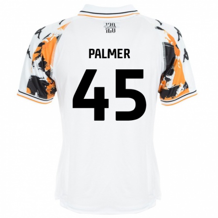 Kandiny Herren Kasey Palmer #45 Weiß Auswärtstrikot Trikot 2024/25 T-Shirt