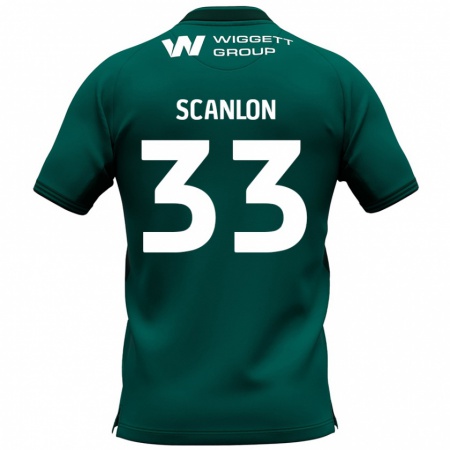 Kandiny Damen Calum Scanlon #33 Grün Auswärtstrikot Trikot 2024/25 T-Shirt