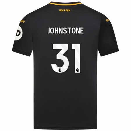 Kandiny Damen Sam Johnstone #31 Schwarz Auswärtstrikot Trikot 2024/25 T-Shirt