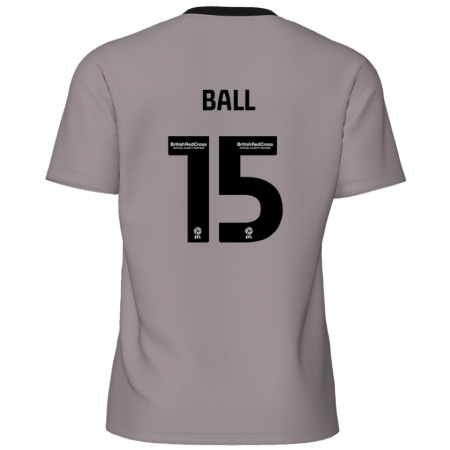 Kandiny Damen Dominic Ball #15 Grau Auswärtstrikot Trikot 2024/25 T-Shirt